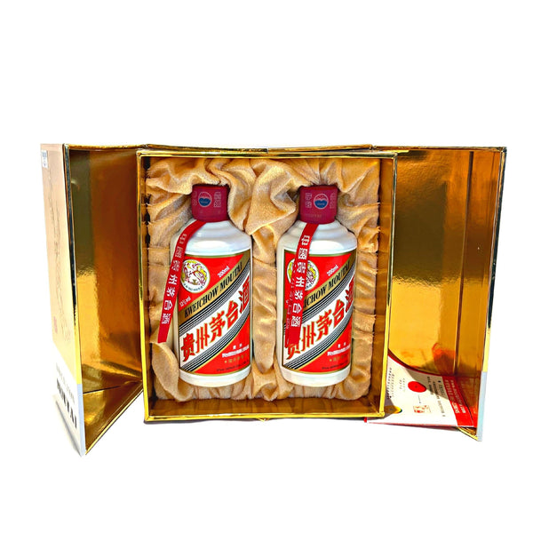 貴州茅台酒53度200毫升(孖裝) - Moutai Twin Gift Set, Kweichow, China (200ml x 2) Essence Spirits