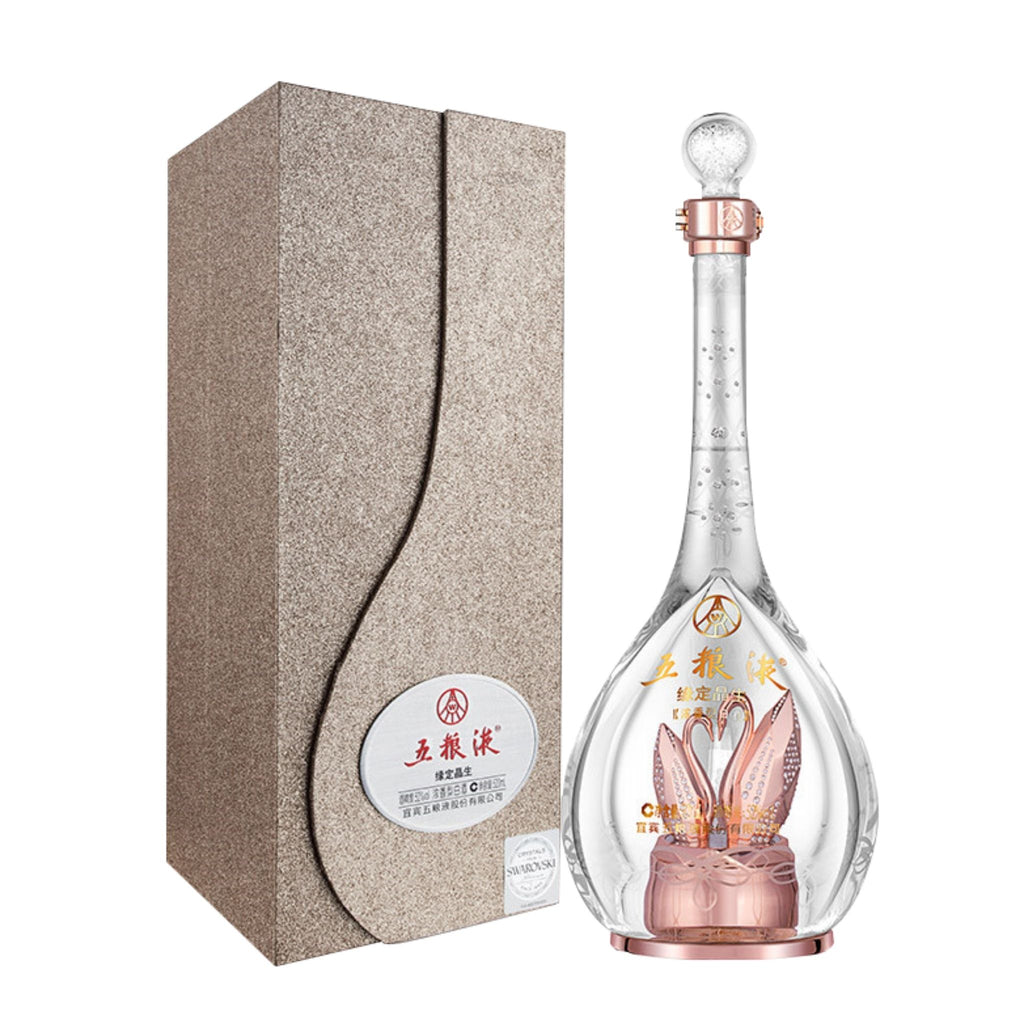 五糧液缘定晶生天鵝款 52% - Wu Liang Ye Swarovski, Sichuan, China (500ml) Essence Spirits